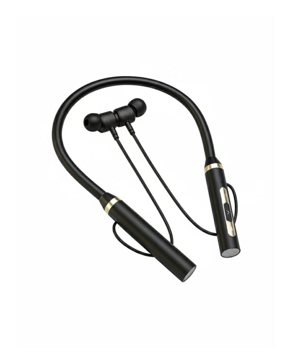 G01 Neckband Bluetooth Headset – Deep Bass Sound, Magnetic Earbuds, Long Battery Life & Comfortable Neckband Design for Everyday Wireless Listening