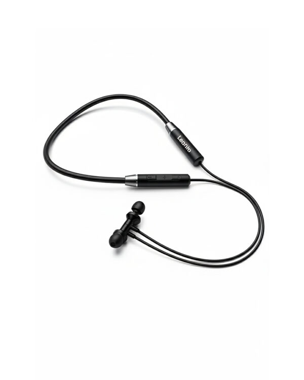 Lenovo HE05 Bluetooth Neckband Headset – Deep Bass Sound, Magnetic Earbuds, Fast Bluetooth Connectivity & Long Battery Life for Comfortable Everyday Wireless Listening