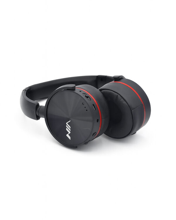 NIA Q6 Headphones – Powerful Deep Bass Sound, Clear Calling, Comfortable Over-Ear Design & Long-Lasting Battery for Everyday Music and Gaming Experience